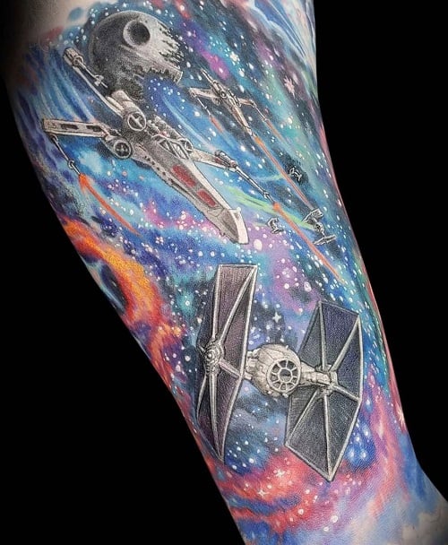 Star Wars Arm Tattoo