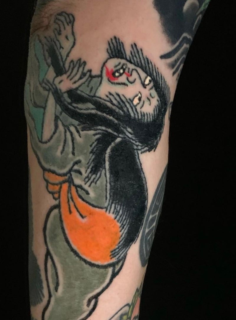 Tebori, Japanese Stick and Poke Tattoo