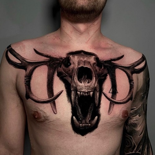 Animal Skull Tattoo
