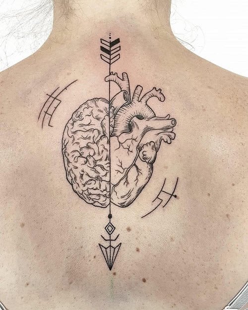 Arrow Back Tattoo