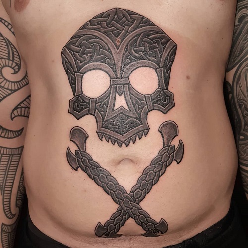 Celtic Skull Tattoo