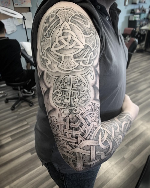 Celtic Sleeve Tattoo
