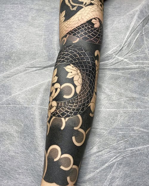 Chinese Forearm Tattoo