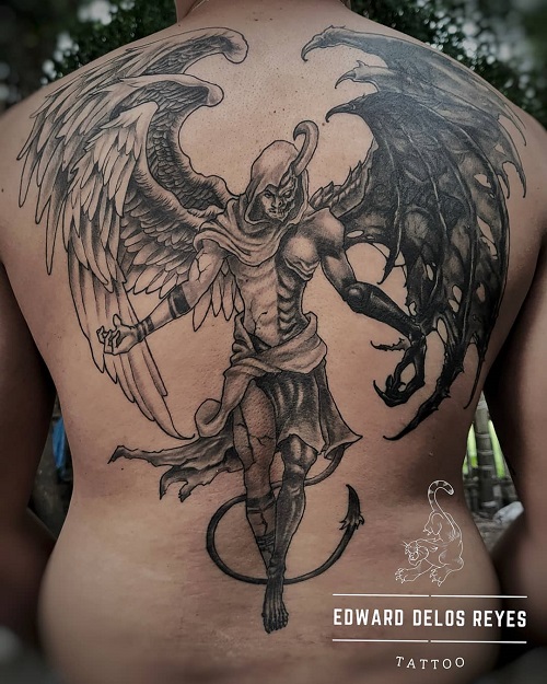 30 Of The Best Demon Tattoos for Men in 2023 | FashionBeans