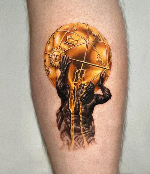 Planet Earth Tattoo