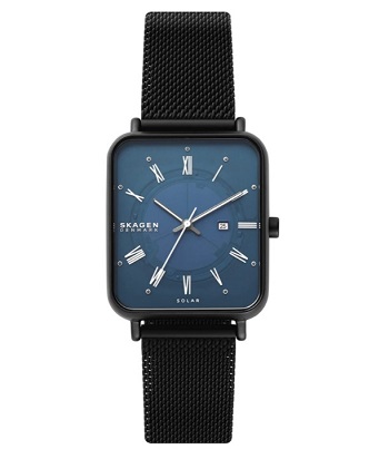 Skagen Ryle Solar Powered Charcoal Stainless Steel Watch