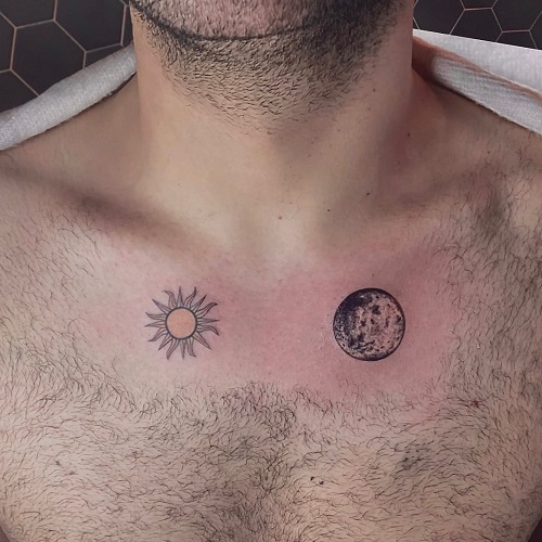 Small Sun Tattoo
