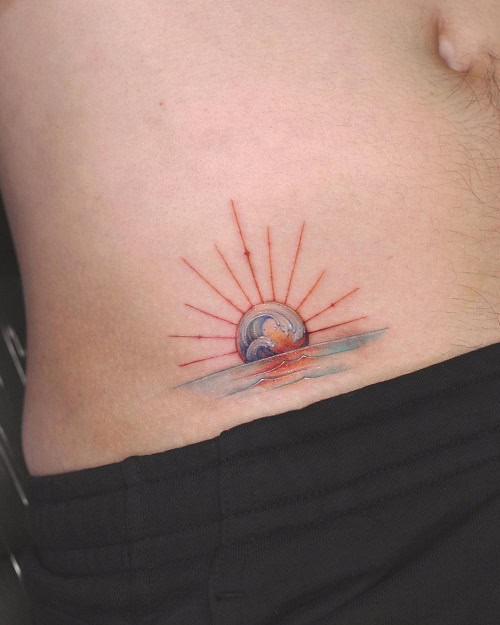 Sunset Tattoo