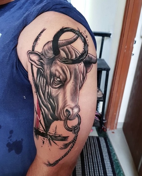 Taurus Tattoo Bull tattoo