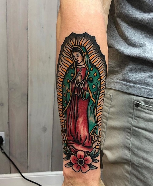 Our Lady of Guadalupe Tattoo