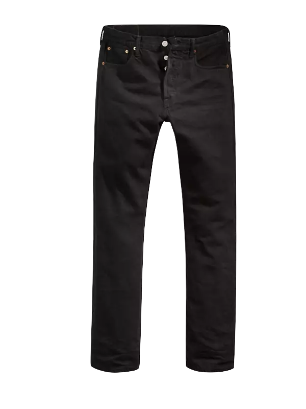 Levi 501 Black Jeans for Men