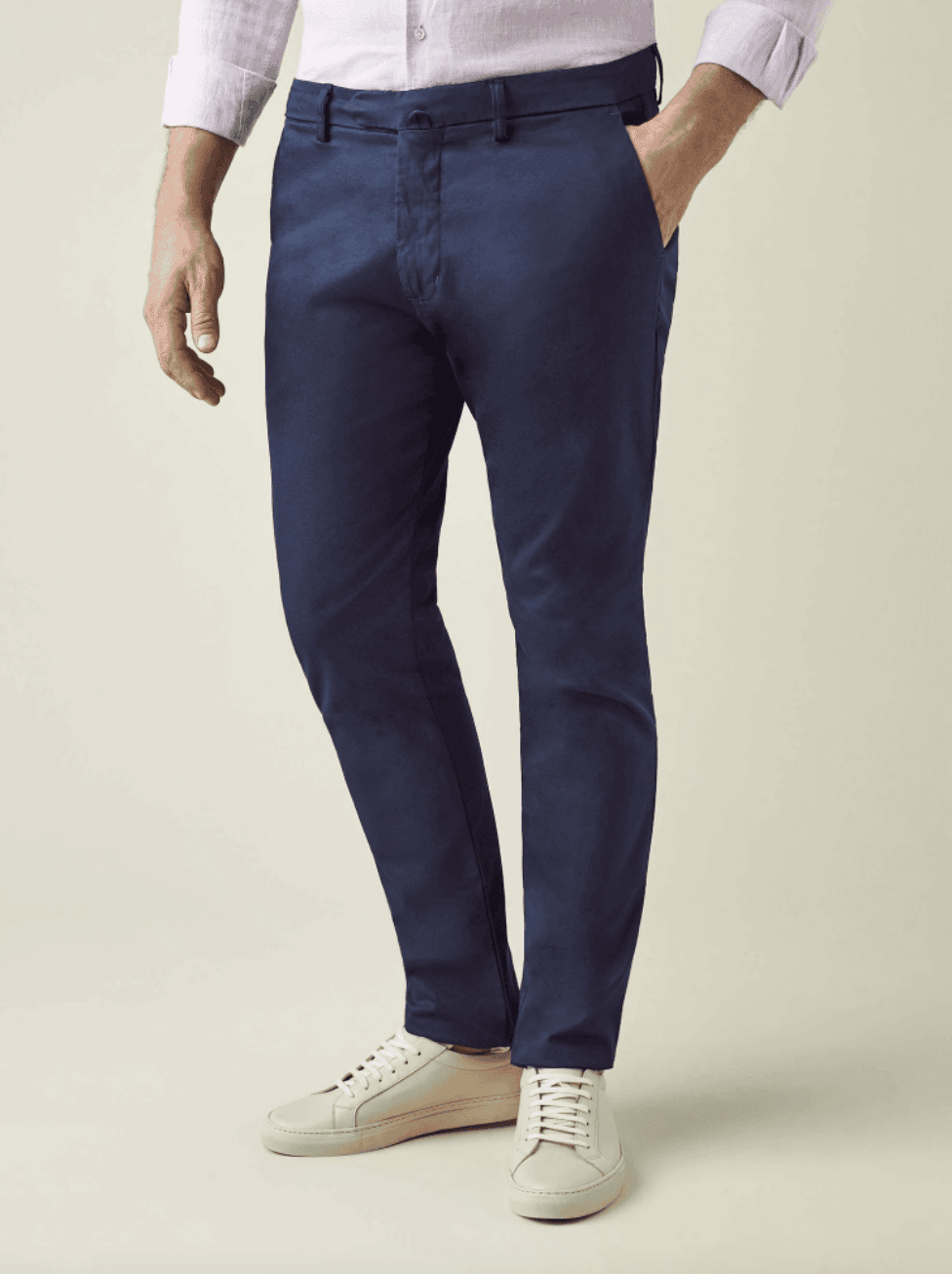 Man wearing Luca Faloni Chinos