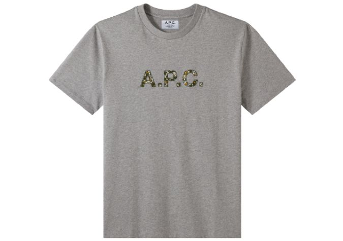 A.P.C. Camouflage T-shirt