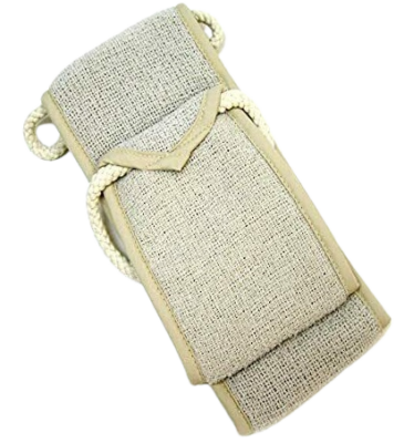 Aquis Double-sided Exfoliating and Cleansing Back Scrubber 