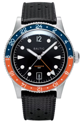 Baltic Watches Aquascaphe GMT Orange