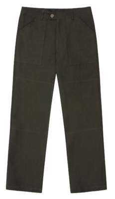 Flax London Patch Pocket Trousers Sand