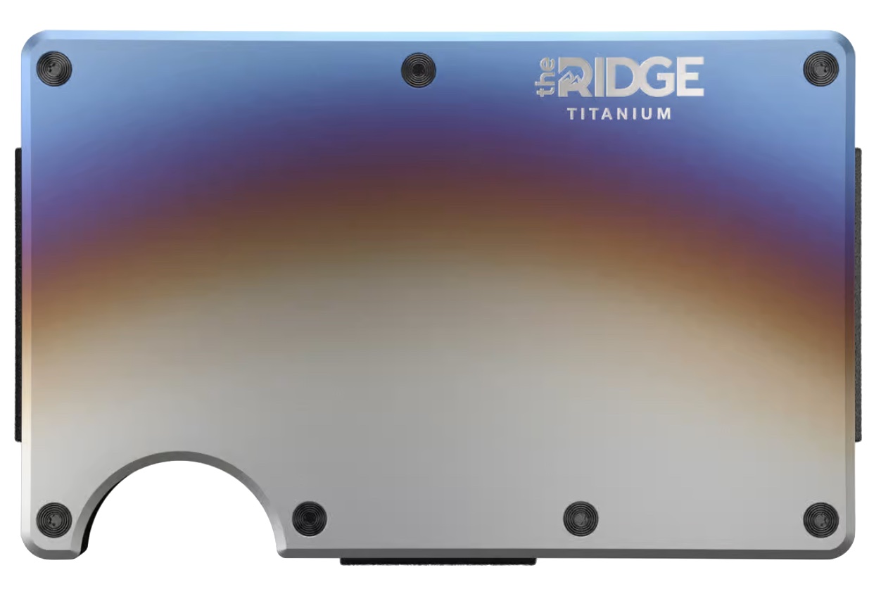 The Ridge titanium wallet 