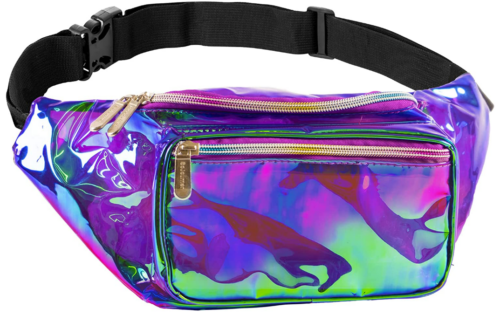 SoJourner Holographic Clear Fanny Pack