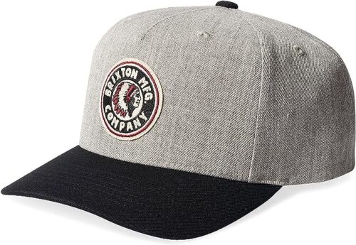 Brixton Rival Medium Profile Adjustable Snapback Hat