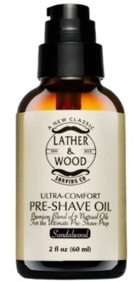 Lather & Wood Pre-Shaving Oil
