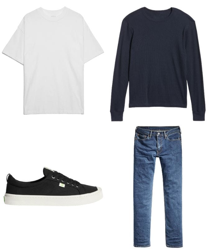 What To Wear With Black Jeans For Men: 50 Fashion Ideas | Denim shirt men, Black  jeans men, Mens fashion jeans