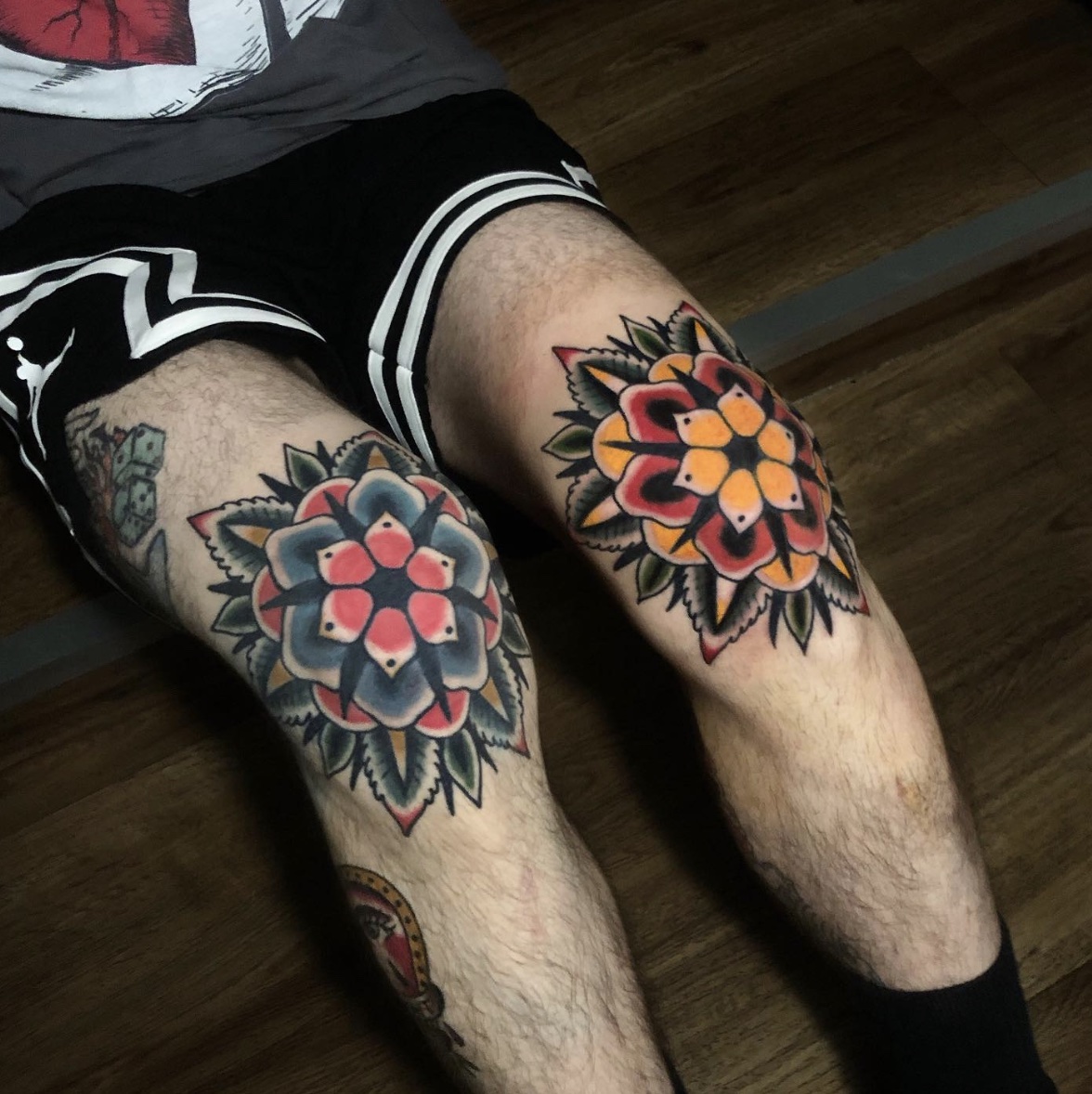 Tattoos on knees 