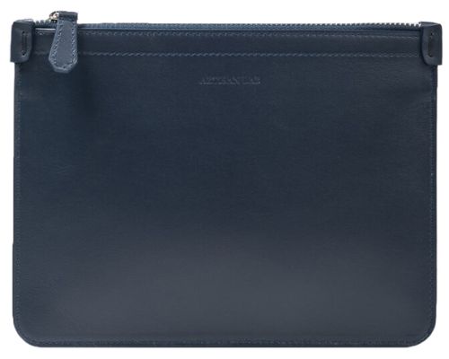 Artisan Lab Leather Wallet - Navy