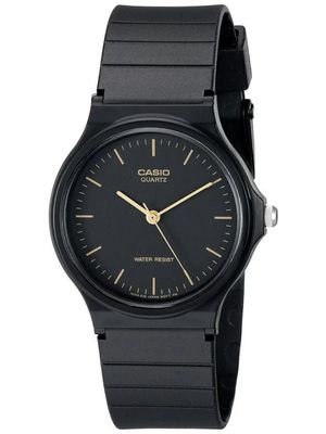 Casio MQ21-1E Black Resin Watch