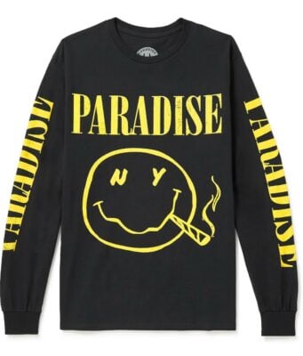Paradise Printed Cotton-Jersey T-Shirt