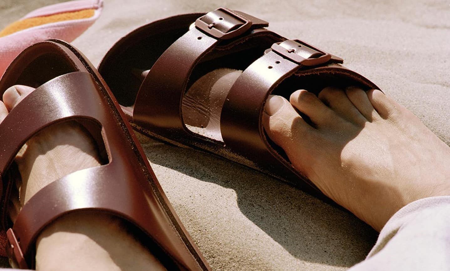 thumbnail interactive-video image 1 of Men's Big Size Slides Sandals For Beach & Shower - Comfort S6071 1 of 6