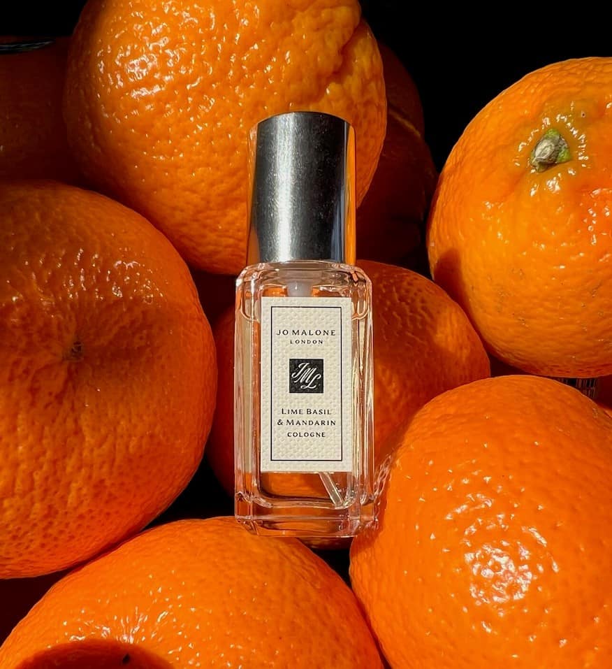 a bottle of Lime and Mandarin from Jo Malone