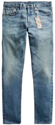 RRL Slim Narrow Stretch Denim Jeans