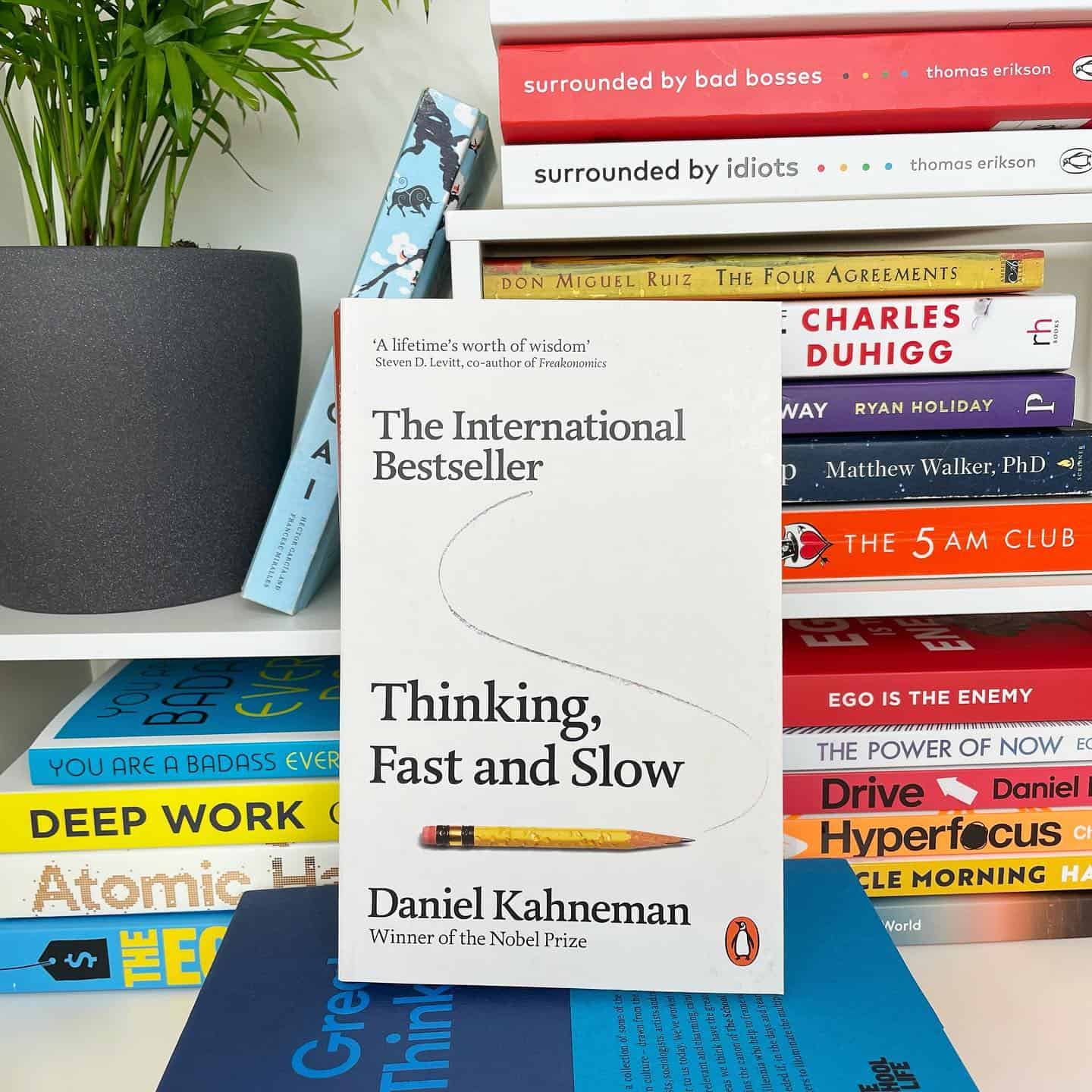 Thinking Fast and Slow book by Daniel Kahneman