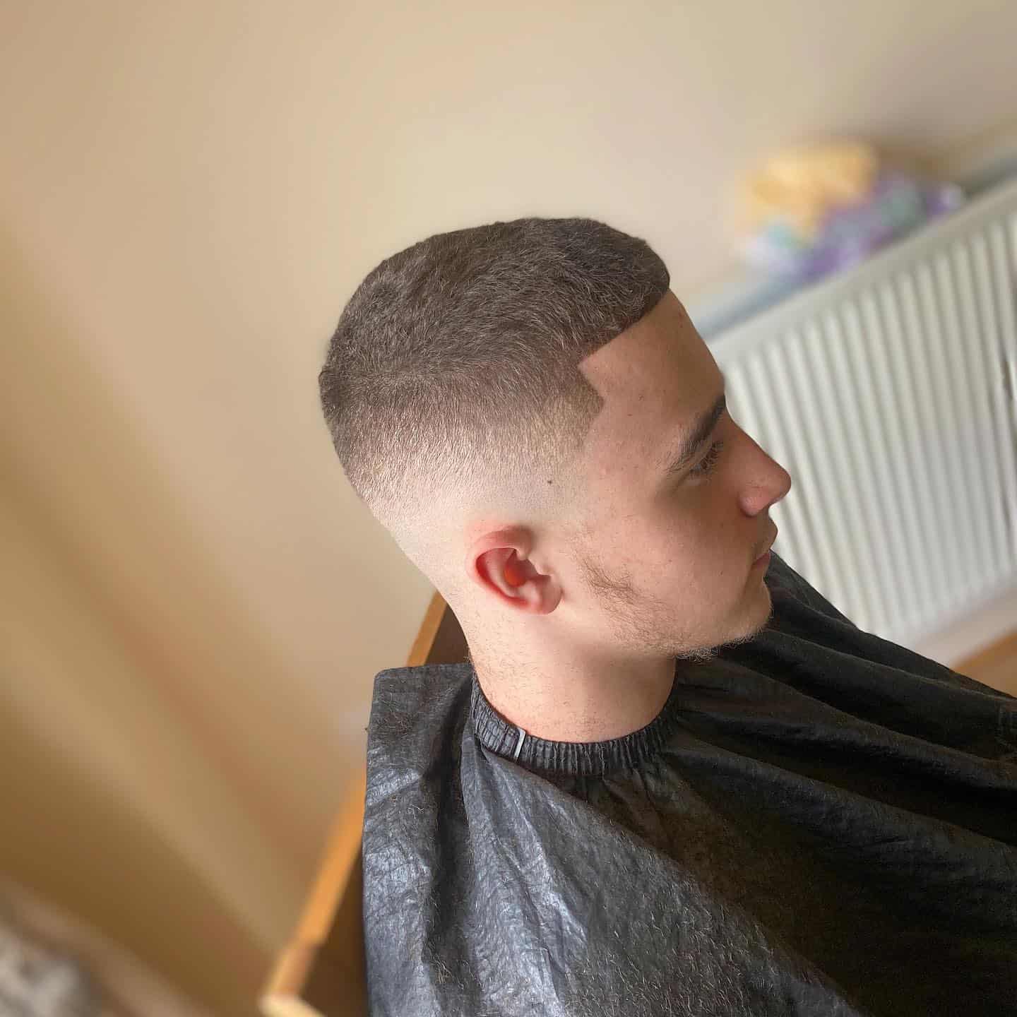 number 4 haircut with skin fade