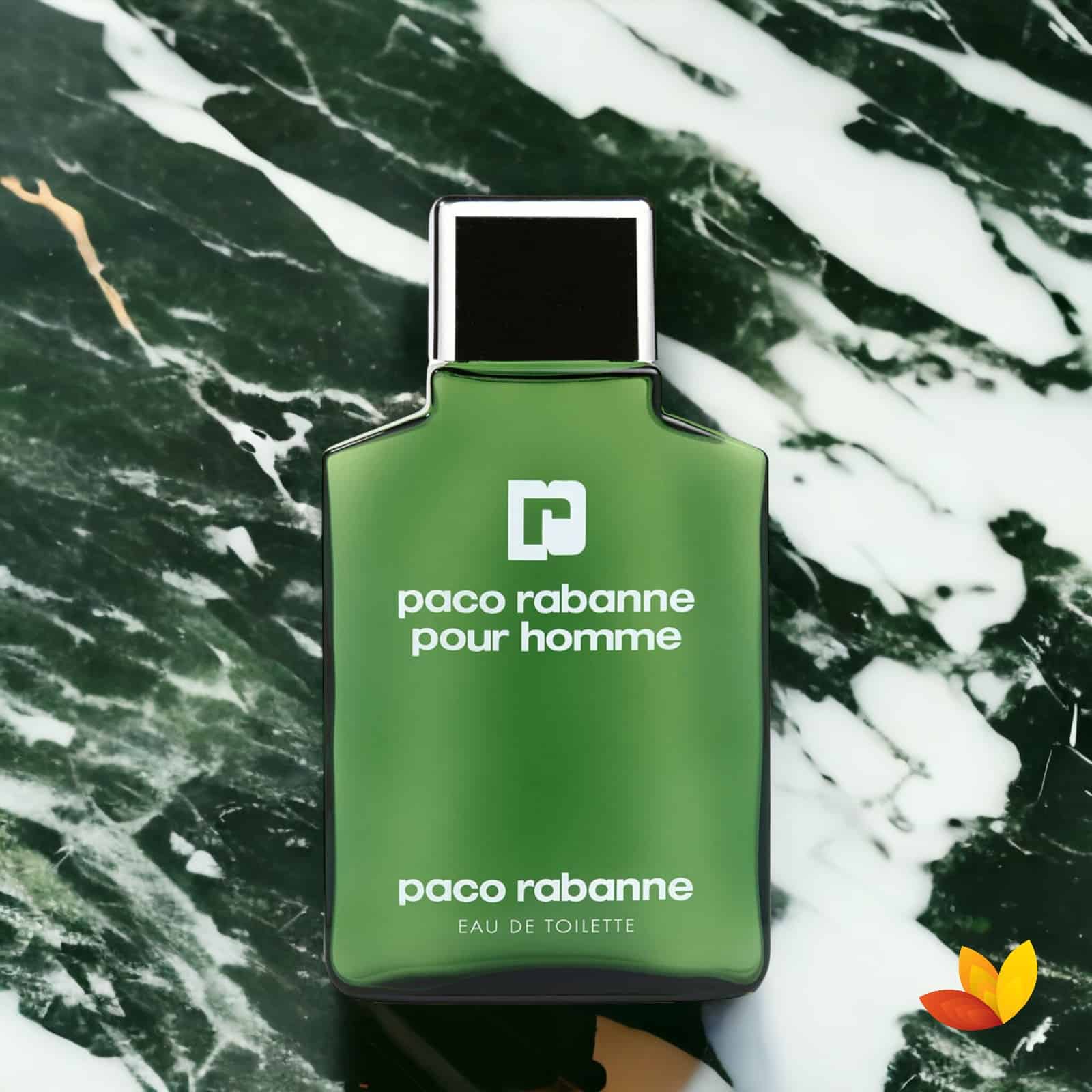 a bottle of paco rabanne pour homme