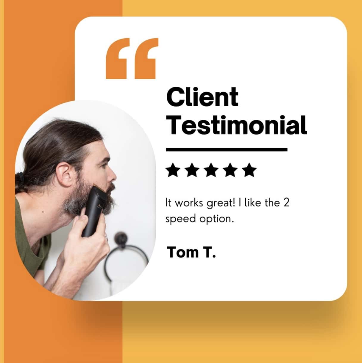 Customer Review Brio