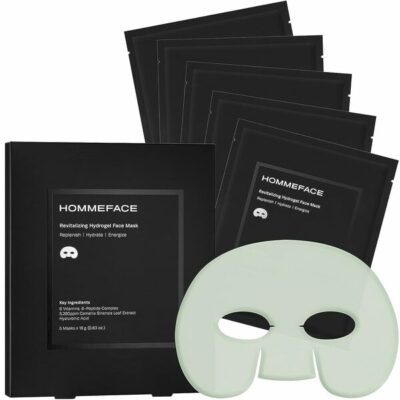 HommeFace Revitalizing Hydrogel Facial Mask