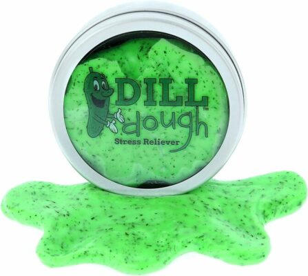 Gears Out Dill Dough Stress Reliever Putty