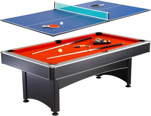 Hathaway Maverick 7-Foot Pool and Table Tennis