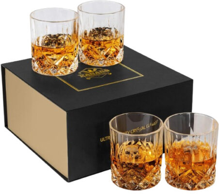 KANARS Old Fashioned Whiskey Glasses