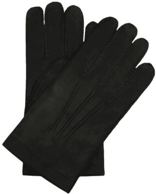 Luca Faloni cashmere-lined nubuck leather gloves