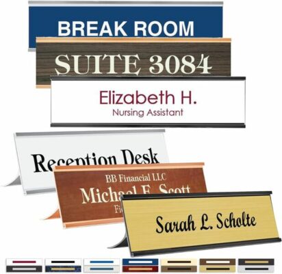 My Sign Center Personalized Desk Name Plates