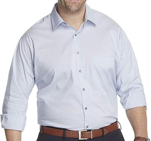 8 Best Dress Shirts for Big Guys – Big & Tall Picks For 2026 | FashionBeans