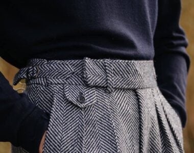 high waist mens dress pants WIDE FIT PANTS – Maxmouder main image 0