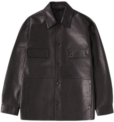 Closed Leather Overshirt