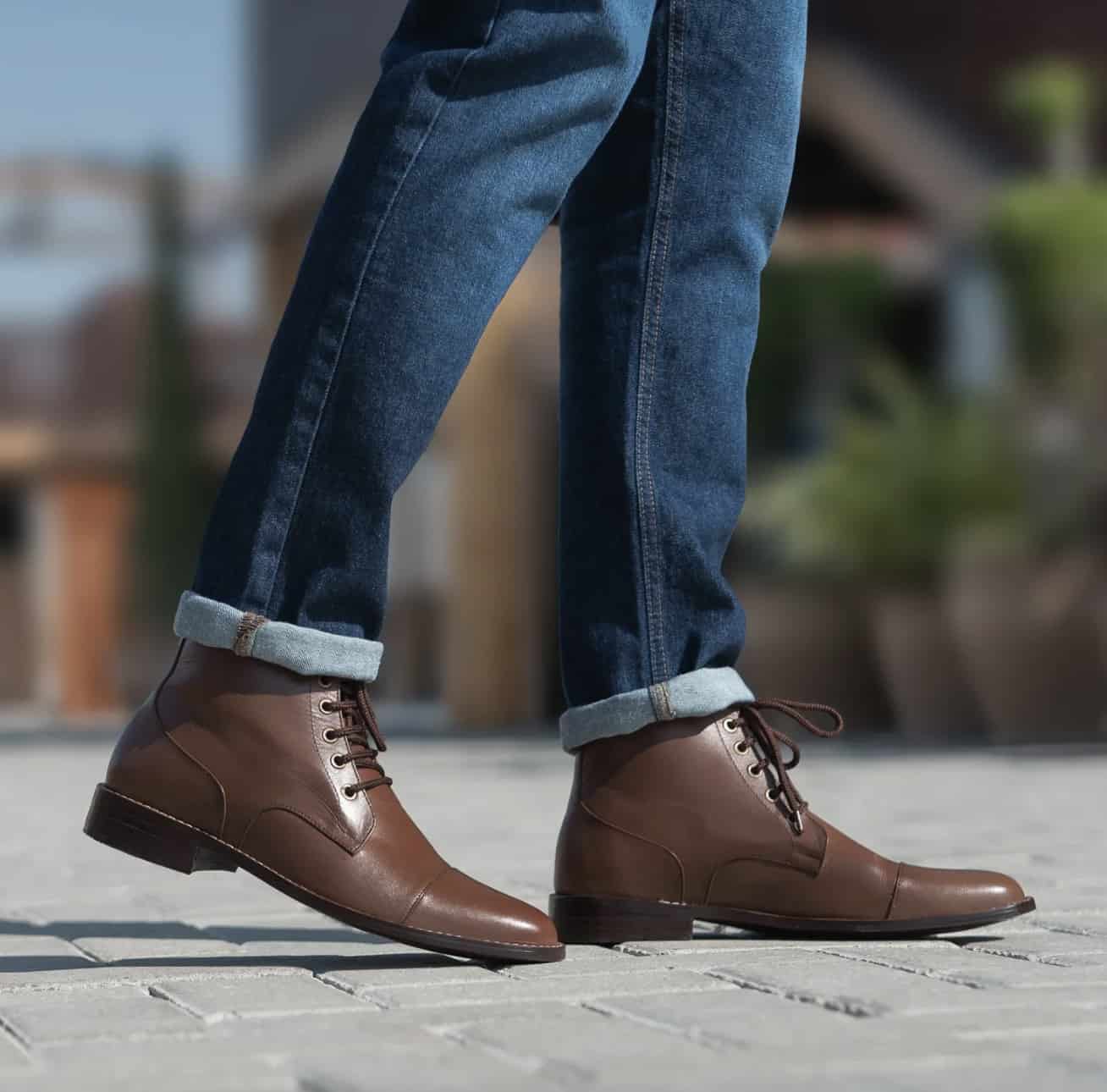 Knight Leather Boot by the Jacket Maker