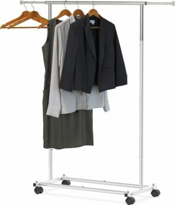 Rack de roupas com haste padrão para utensílios domésticos simples