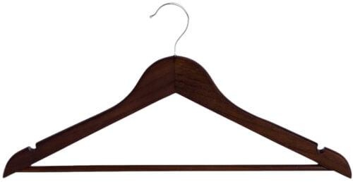 StorageWorks Wooden Coat Hanger 20 Pack