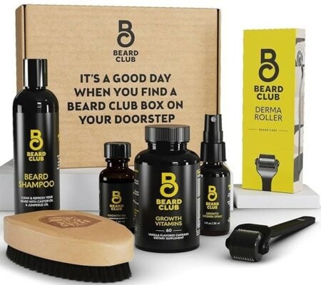 The Beard Club Advanced Beard Growth Kit