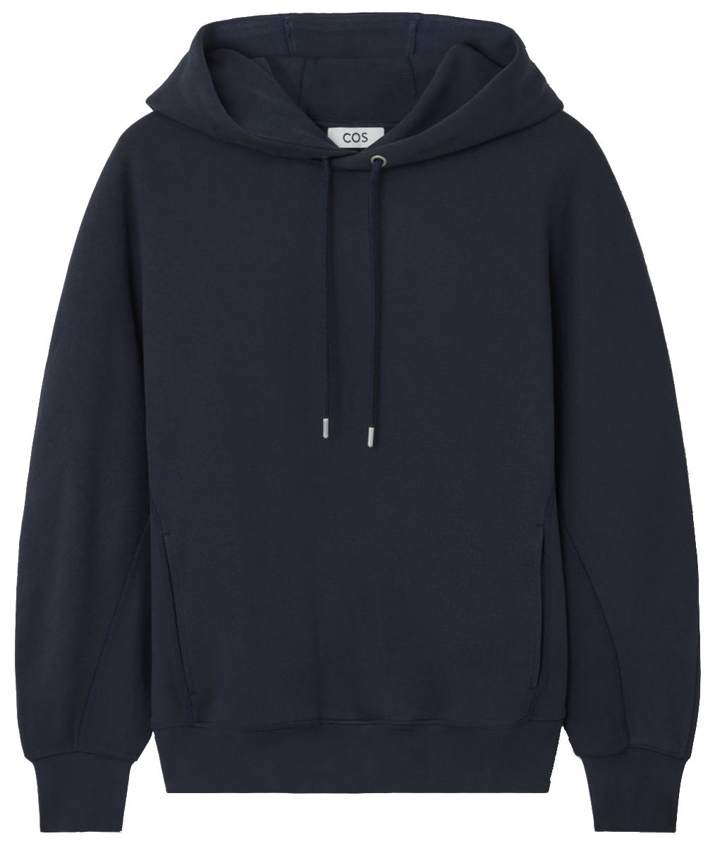 COS HEAVYWEIGHT PANELED HOODIE
